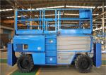 Hydraulic Scissor Table 2.2kw Self Propelled Steel Body Structure