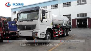 Quality Sinotruk HOWO 6X4 336HP 12000L Vacuum Sewage Suction Truck wholesale