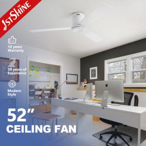 Quality Remote Control 52 Inch 5-Speed White MDF Blades Ceiling Fan for Grade Decoration wholesale
