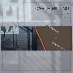 Horizontal Stainless Cable Balustrade Handrail For Balcony Stair Hand Railings