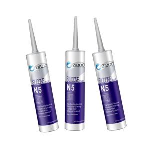 Quality Black Glass Neutral Cure Silicone Sealant Low Modulus Flame Retardant wholesale