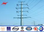 220kv Power Transmission Poles Galvanized Electric Steel Tubular