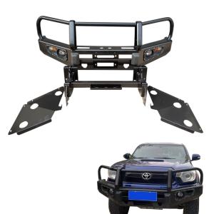 Quality Toyota Tacoma Off-Road Accessories Winch Bull Bar and Bumper Plate with Discount wholesale