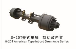 Quality 8-20T american type inboard drum axle wholesale