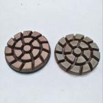3 Inch Resin Floor Polishing Pads 7mm For Granite Floor ISO9001 Certified