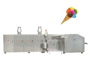 Quality Fully Automatic Ice Cream Cone Making Machine 6700L * 2400W * 1800H wholesale