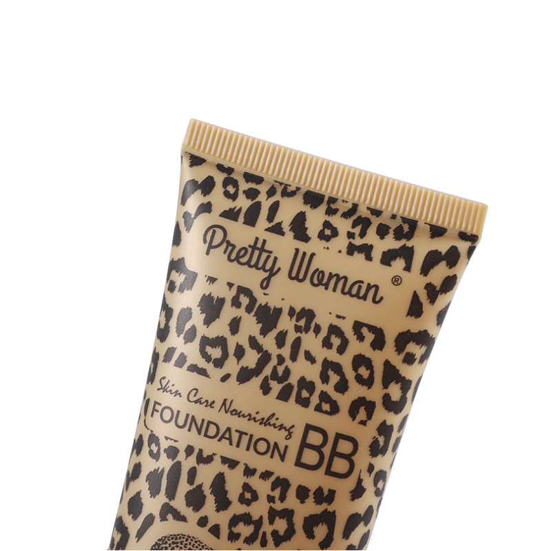 Custom Leopard Print Empty Collapsible Tube 0.27oz-13oz PE Plastic Squeeze Tube