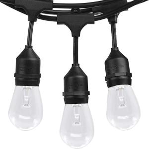 China 48ft Outdoor Shatterproof Commercial Grade LED String Lights on sale
