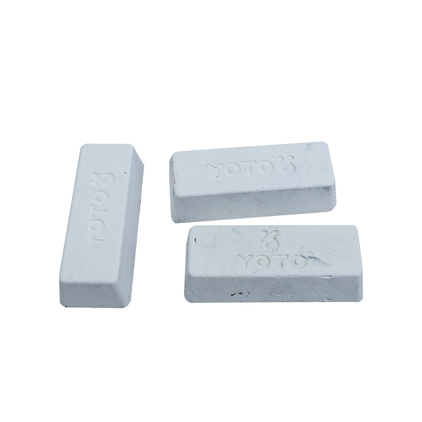 White polishing wax for trachoma sand grain stretch marks surface