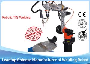 China Aluminum Arc Welding Robot Cell , Mig Welding Equipment Workstation on sale