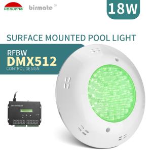 China SMD5050 RGBW LED Fiberglass Pool Lights 18W Color Changing Swimming Pool Lights on sale