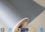 Gray Color 260℃ Alkali Free 4H Stain Weave 590g Silicone Coated Fiberglass