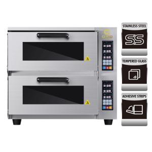 Quality Electric 2 Layer Pizza/Bread Baking Machine Productivity Commercial Oven 220-240V 50HZ wholesale