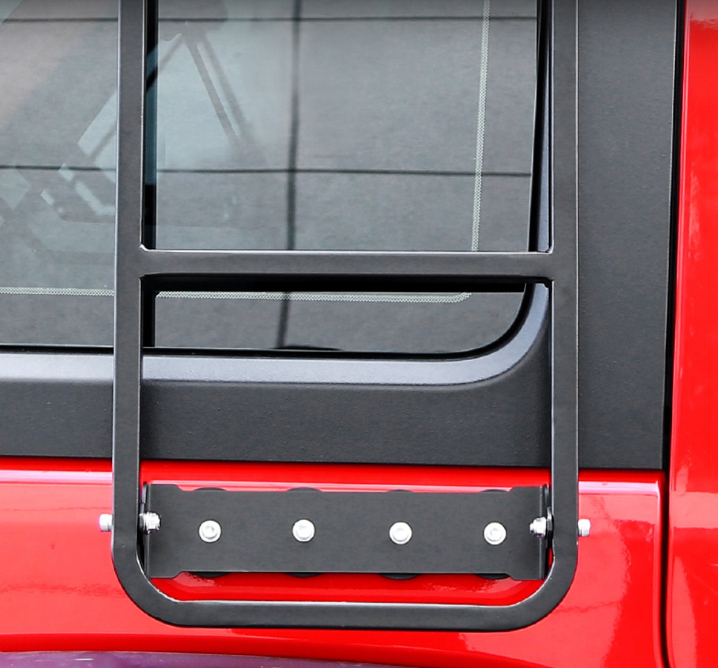 Convenient Installation Double Side Ladder Car Roof Ladder for Jeep Wrangler JK JL