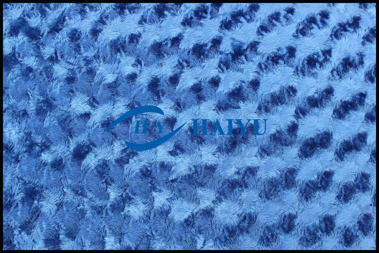 brushed loop velvet fabric for bedsheet