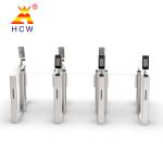 Automatic High Speed Turnstile Stainless Steel 304 Swing Gate For Train Station