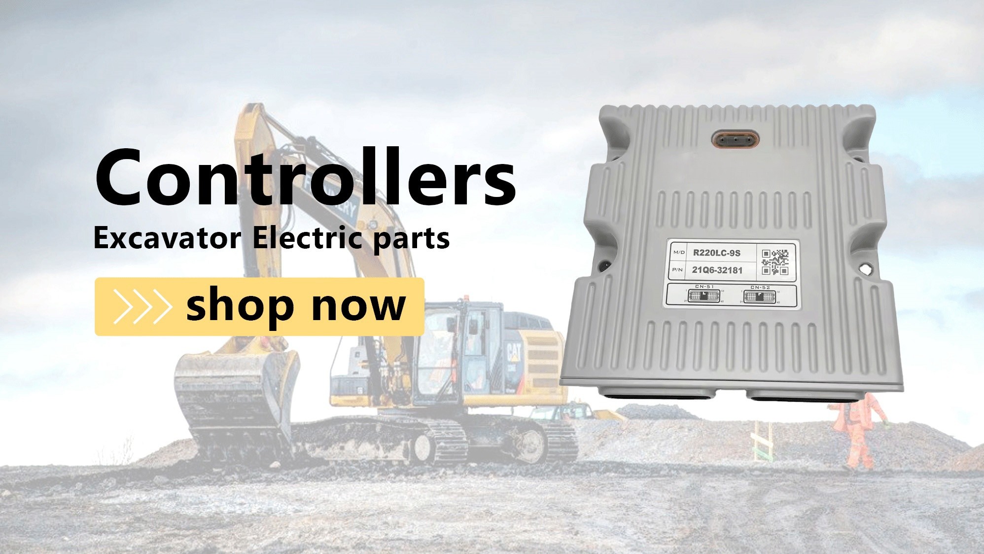 21Q6-32181 ECU Controller for Hyundai R220LC-9S R210LC-9 Excavator Computer Control Unit