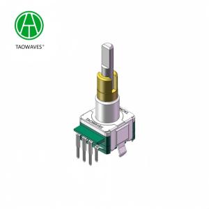 China EC11 Dual Shaft Rotary Encoder Switch Double Metal Shaft Encoder on sale