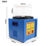 550W Jewelry Polishing Machine 2800rpm Magnetic Tumbler Polishing Machine