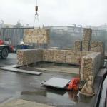 Manufactured Gabion Planter Box Cutting Service for Outdoor Steel Containment
