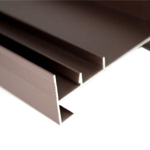 Quality 6000 Series Powder Coated Aluminium Extrusions Profile For Fabricing Roller Shutter Door wholesale