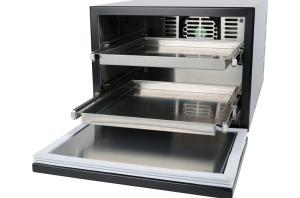 Quality Metal Shell Shot Glass Freezer High Efficiency With Double Deck 45.7 X 30 X 22cm wholesale
