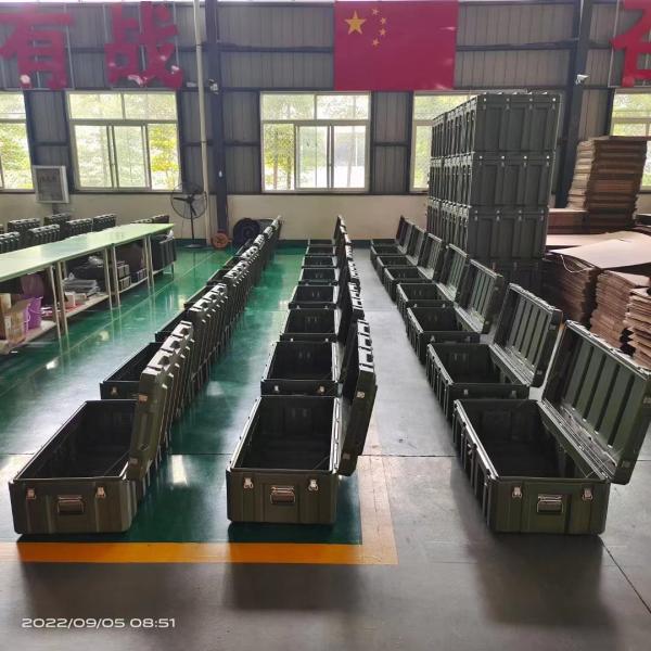 PE Rotational Molding Military Box Combat Readiness Material Roto Molded Storage