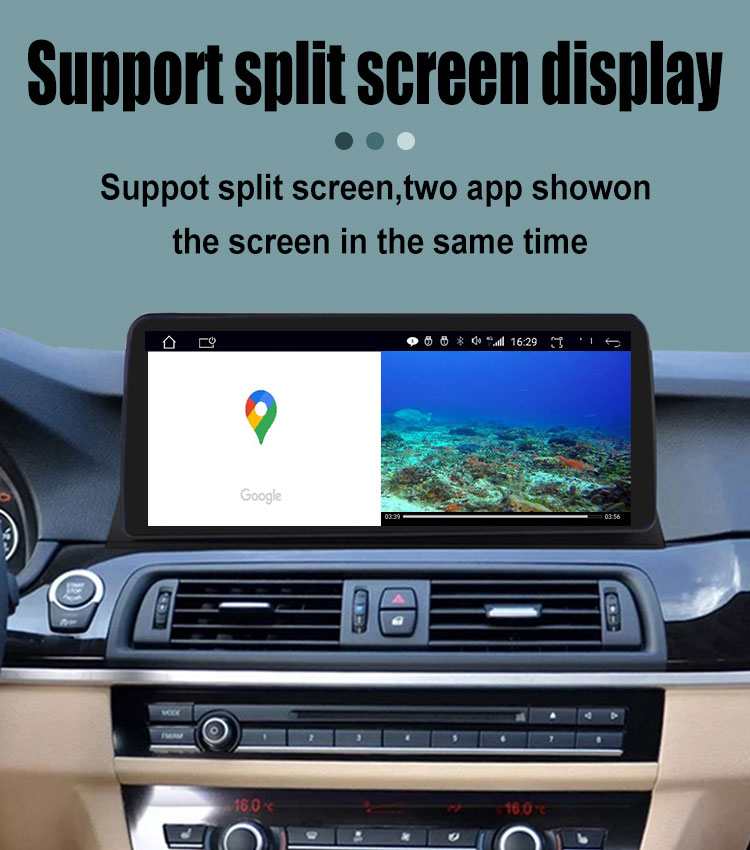 OE NO. BMW 10.25 Inch 4G LTE Android 12.0 Car Multimedia Player For BMW 5 Series F10 F11 CIC NBT System 2010-20