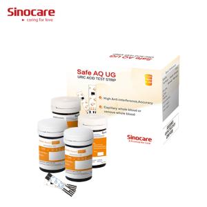 Quality Uric Acid Software Blood Sugar Level Test Kit Battery Lifetime Above 1000 Times wholesale