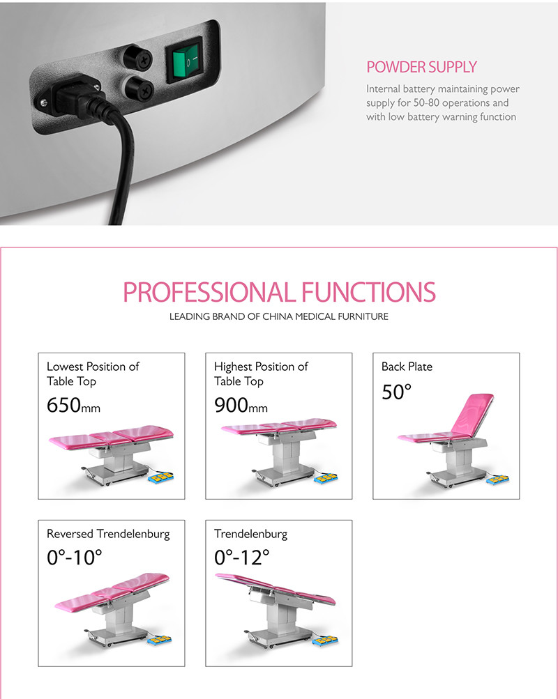 MDK -ZC2 Hospital medical cheap price Multi-function Gynaecological obstetric delivery examination bed for sales