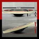 Round Wooden Physical Therapy Core Trained Wobble Balance Board For Home Gyms