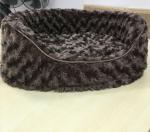 MFM036 Washable Custom Warm Pet Dog Bed Cat Soft Fleece Pet Bed For Dogs