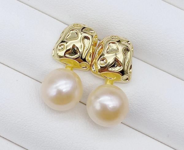Natural Pearl Necklaces Fashion Women's Earrings Fine Simple Pearl Small