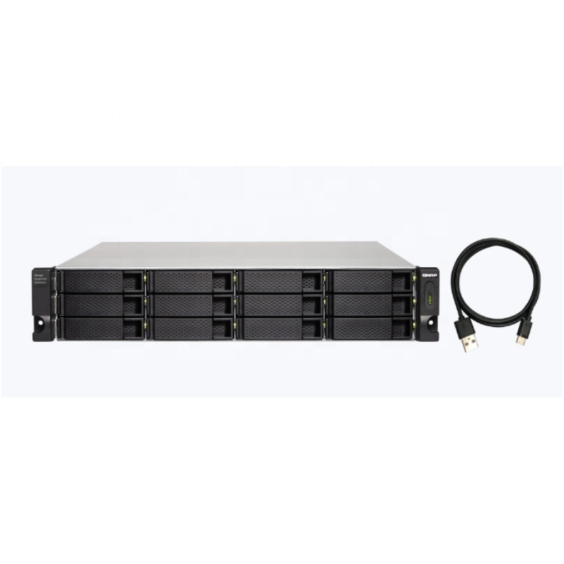 12-bay TL-R1200C-RP USB 3.2 Gen 2 Type-C Rack Storage Expansion Device ESATA Interface And Stock Ready