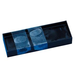 Quality P021 Black fingerprint background box wholesale