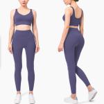 New Arrivals High Waisted Yoga Suit Women Fitness Set Workout Clothes