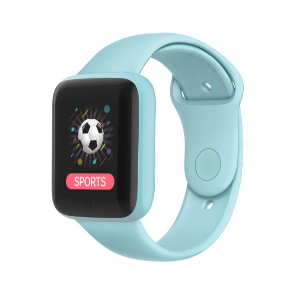 Cheap 50mah Plastic Women Fitness Smartwatch 1.44" IPS USB Charging for sale