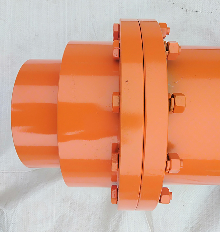 High Quality WGT Type model middle set connection Drum Shape Gear flexible shaft Coupling With Intermediate Sleeve