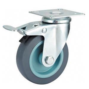 Quality 02-Grey PVC/Rubber caster wholesale
