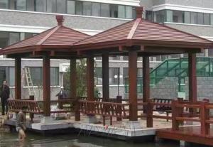 Quality Energy Saving Prefabricated Gazebo Asian Aluminum Patio Gazebo wholesale