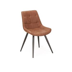 Quality Modern Restaurant Furniture 84cm 50cm PU Leather Dining Chair wholesale