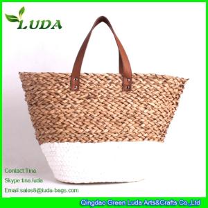 Quality LUDA Natural Seagrass Straw Totes Bag wholesale