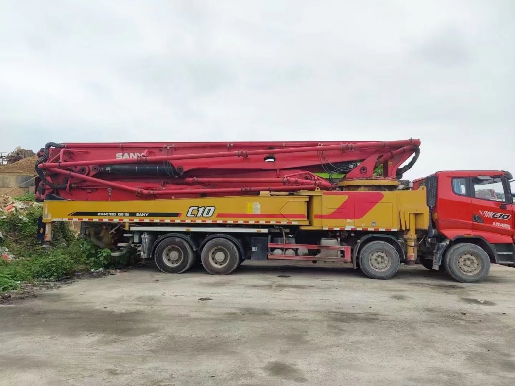 2021 SA Ny 60m Concrete Pump Truck Heavy Equipment Concrete Boom Pump Used Concrete Pump Truck