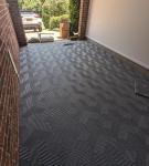 Oil Resistant Plastic Garage Tiles Polypropylene Industrial Interlocking Floor