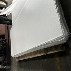 Quality White Aluminum Perforated Metal Sheet 0.8mm X 1220mm Aluminum Sheet With Holes wholesale