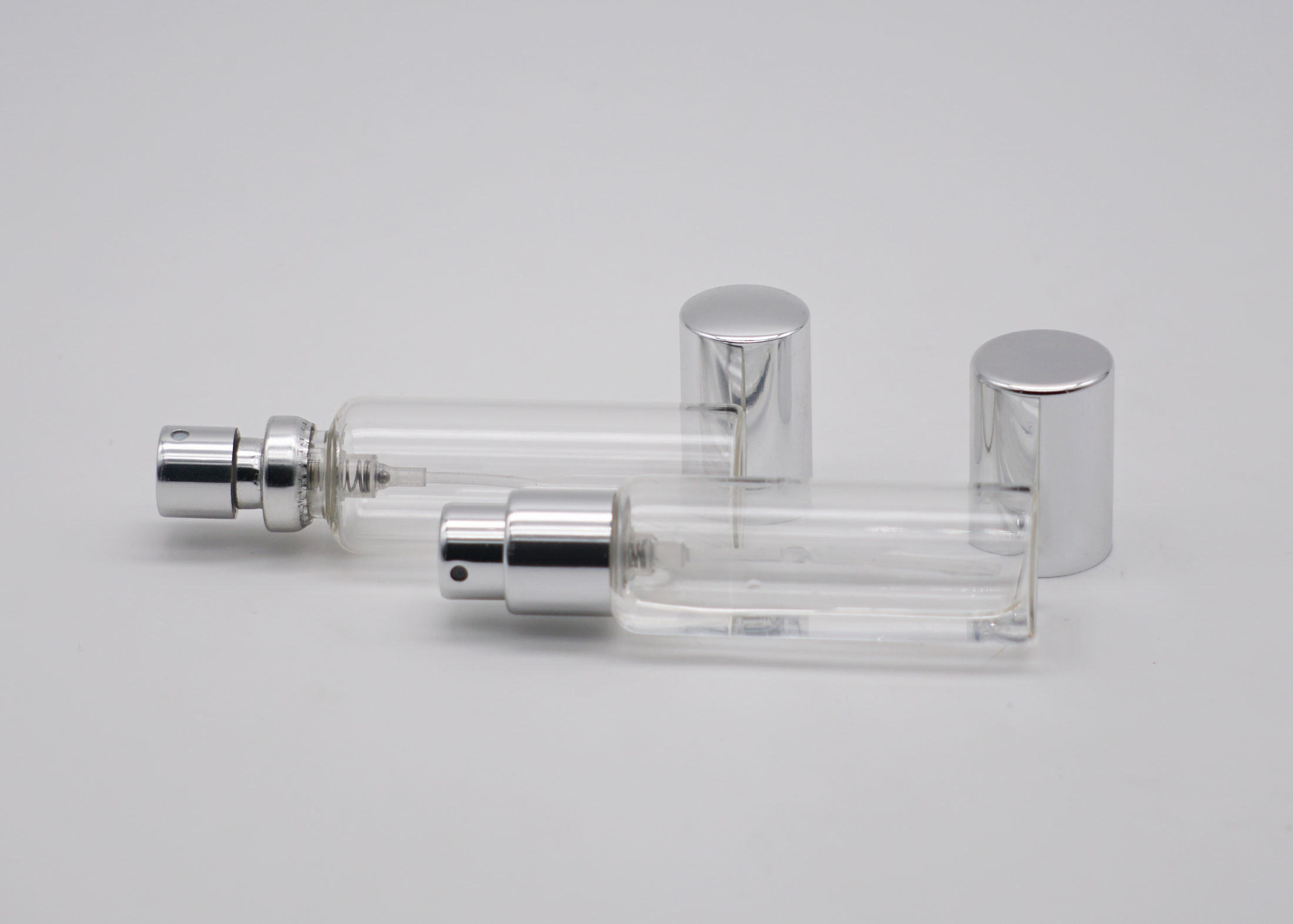 Wholesale Tester Size Spray Perfume Bottles 1.5ml 2ml Glass perfume vial With Aluminum Sprayer