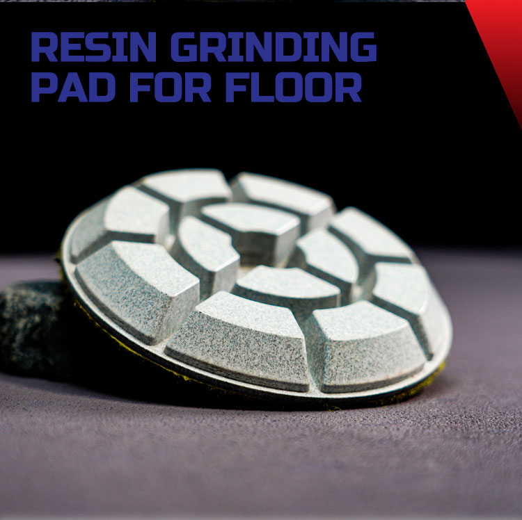 3" 4" Resin Bond Diamond Grinding Abrasive Pad for Concrete Floor Surface on Grinder