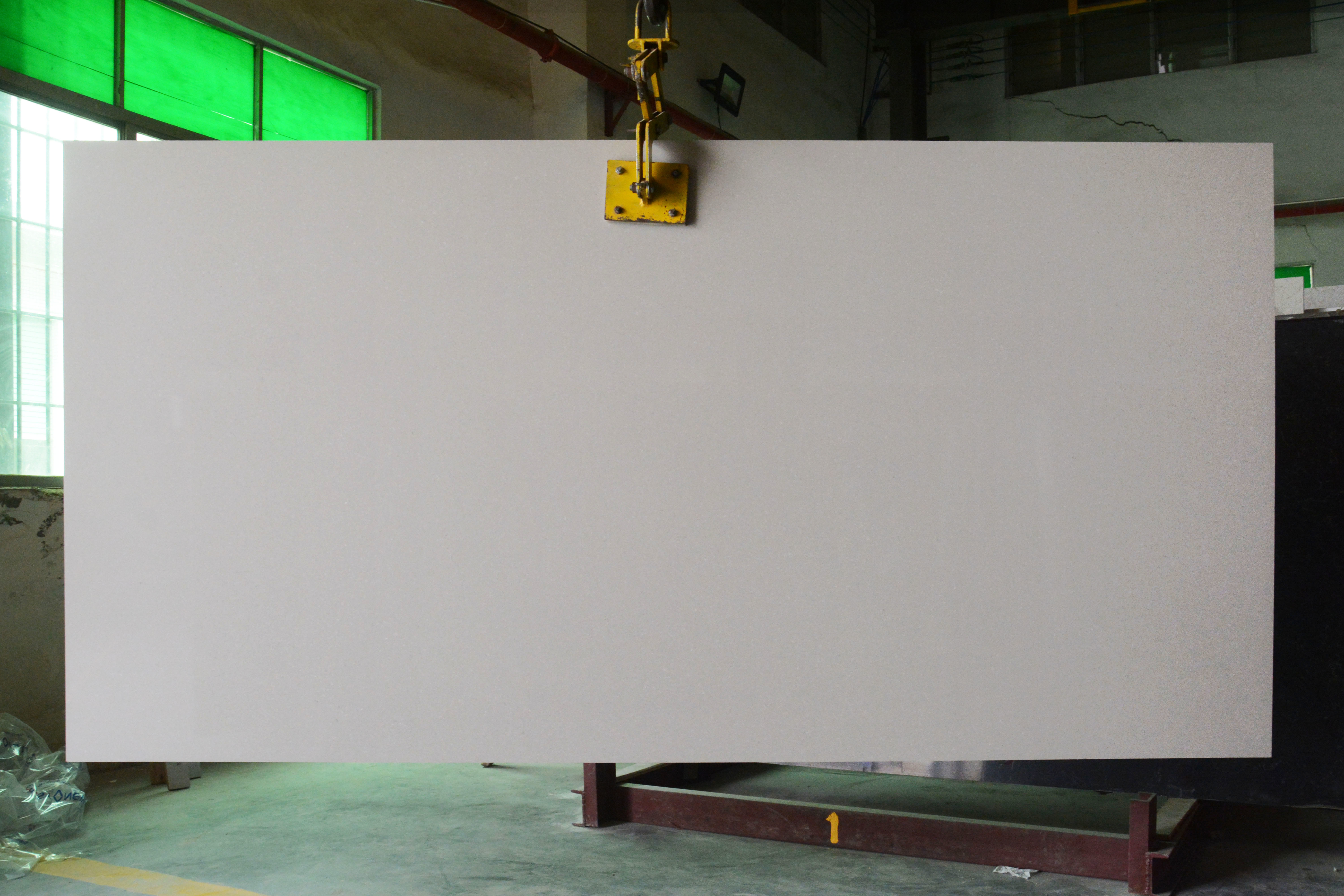 Modern Polished 3200x1600mm Artificial Quartz Slabs