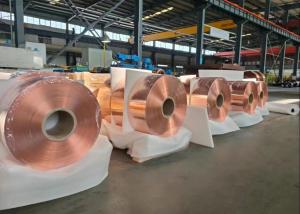 Quality Ultra Wide Thin Narrow Copper Strip 2mm-1310mm Industrial Grade wholesale