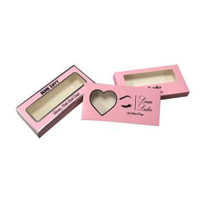 Quality Gloss Lamination C1S Board Private Label Eyelash Packaging wholesale